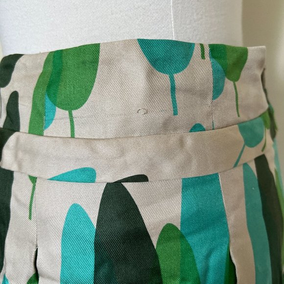 Orla Kiely Tree Print Silk Skirt 1 - Picture 11 of 13